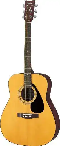 Westerngitarre YAMAHA F310P Akustik natur inkl. Gigbag, Gurt