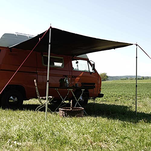 Wohnwagen-Markise Qeedo UV80 Schutz & Dark-Coating