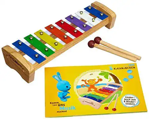Xylophon (Kinder) Eichhorn Kikaninchen 109467056 – Holz