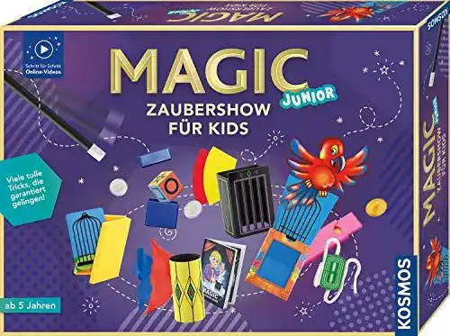 Zauberkasten Kosmos 698829 Zaubershow für Kinder, rot
