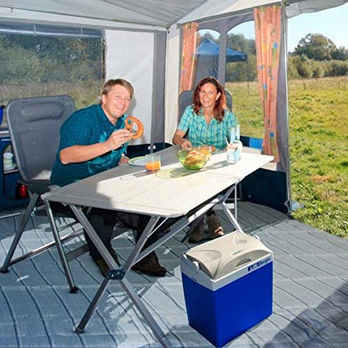 Zeltteppich BERGER , blau, robust, ideal für Zelte, Balkone