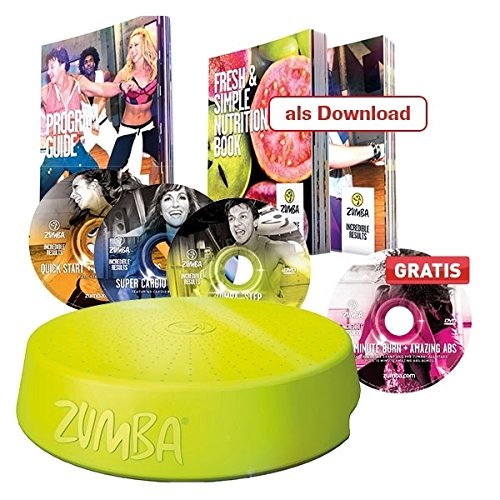 Zumba-DVD Mediashop Zumba Fitness Tanz System mit Zumba Rizer und 4 CDs