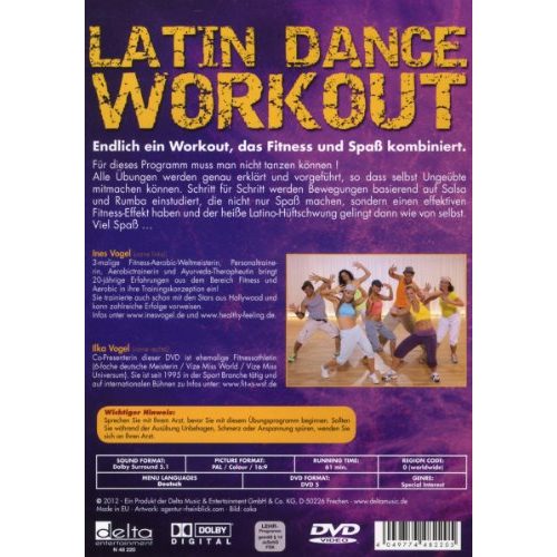 Zumba-DVD VOGEL,INES Latin Dance Workout mit Ines Vogel