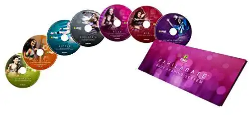 Zumba-DVD Zumba Fitness ® Exhilarate Deutsche original version Premium Body Shaping System 7 DVDs Set