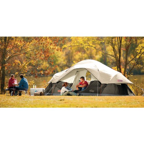 8-Personen-Zelt Coleman 8 Personen Zelt für Camping Red Canyon