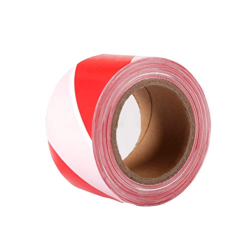 Absperrband rot-weiß TopSoon Warnband 70 mm x 200 m