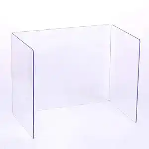 Acrylglas-Spuckschutz Rabbfay U-Förmig Plexiglas Schutzwand