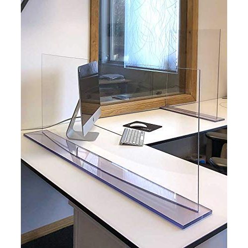 Acrylglas-Spuckschutz Solarplexius Spuckschutz mit Durchreiche