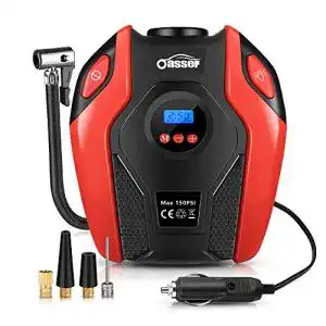 Akku-Luftpumpe Oasser Auto-Luftpumpe Reifen Inflator Kompressor