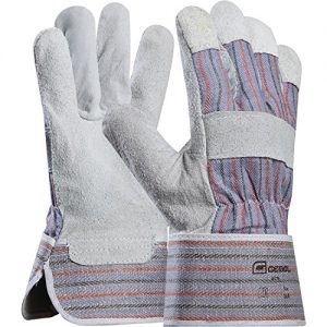 Leather work gloves Gebol work gloves ECO | Size 10,5