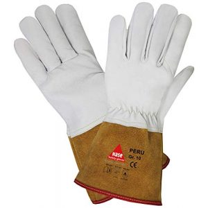 Arbeitshandschuhe Leder Hase Safety Gloves Hase Peru Gr. 10/XL
