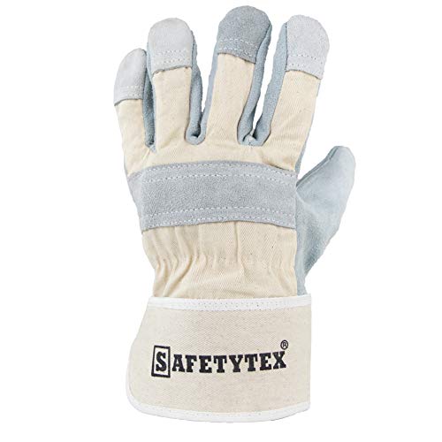 Arbeitshandschuhe Leder Safetytex Leder Handschuhe Gr. 10,5