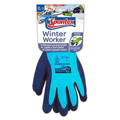 Arbeitshandschuhe Winter Spontex Winter Worker Handschuhe