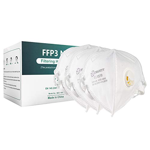Die beste atemschutzmaske ffp3 aosanity 10x ffp3 maske ce zertifiziert Bestsleller kaufen