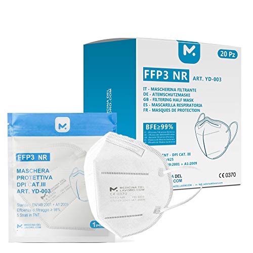 Die beste atemschutzmaske ffp3 medicinadellavoro com 20 ffp3 5 lagig Bestsleller kaufen