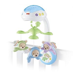 Baby-Mobile Fisher-Price CDN41 – 3 in 1 Traumbärchen Baby Mobile