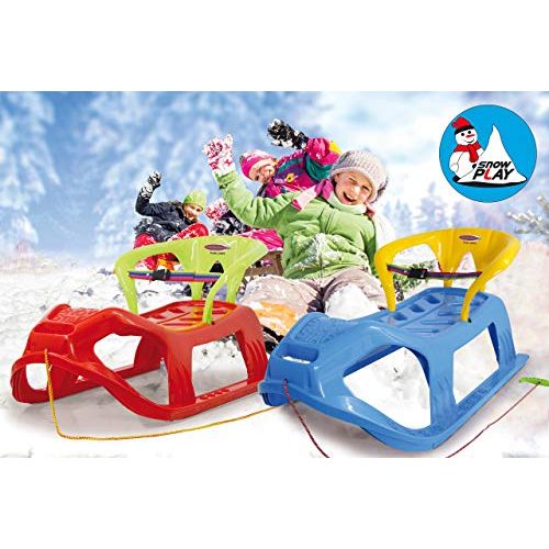 Babyschlitten JAMARA 460366 – Snow Play Schlitten mit Lehne