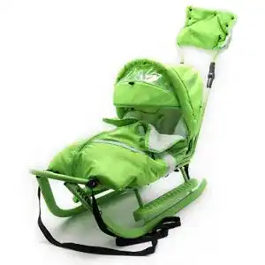 Babyschlitten Schlitten.Shop Piccolino Komfort (Grün)