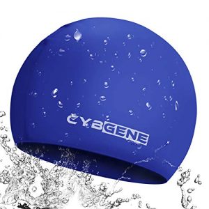 Badekappe CybGene Silikon für Kinder, Kind Schwimmkappe