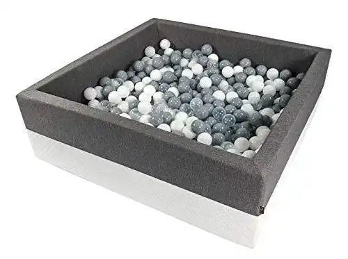 Bällebad Rainbow Kids XXL Luxus Bällepool Bällebecken Spielbälle