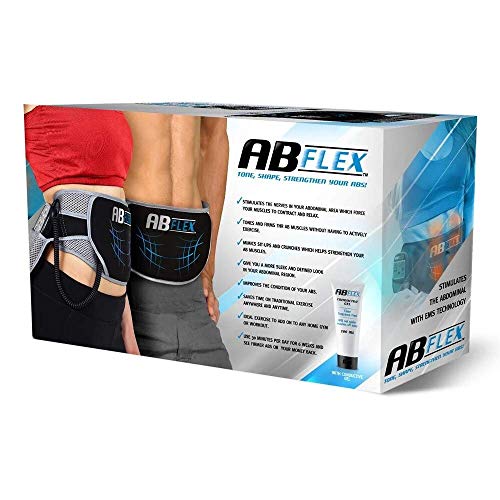 Bauchmuskelgürtel ABFLEX Toning Belt für schlank getönte