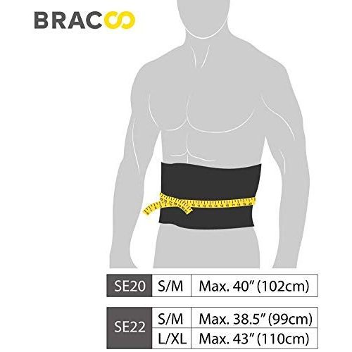 Bauchweggürtel Bracoo SE20 Fitnessgürtel – Damen und Herren