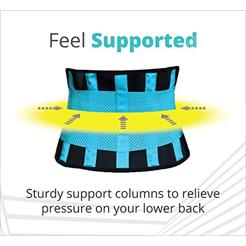 Bauchweggürtel Clever Yellow Rückenstütze, Rückengurt