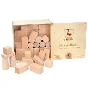 Bauklötze CreaBLOCKS Holzbausteine Kleinkindpaket 54