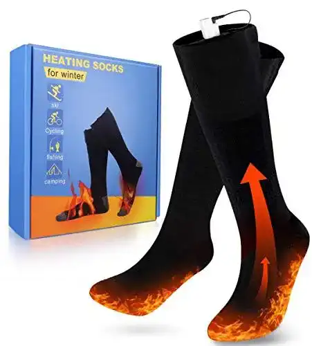 Beheizbare Socken PECHTY Beheizte Socken, Fußwärmer Elektrisch