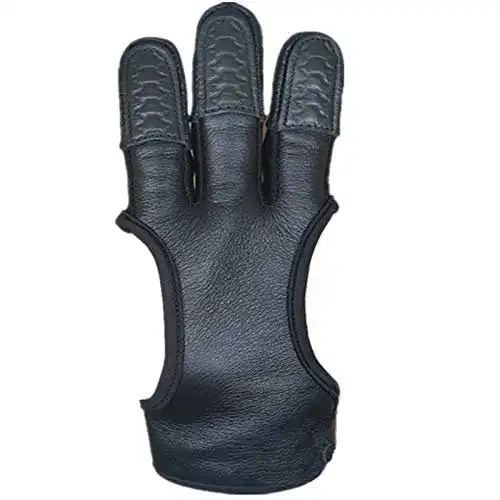 Bogenschieß-Handschuh HENGGE Bogenschießen Leder