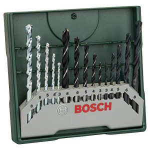 Bohrer-Set Bosch Home and Garden Bosch 15tlg. Mini-X-Line