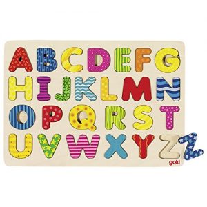 Buchstaben-Puzzle goki 57672 – Alphabetpuzzle