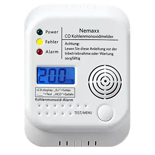 CO-Melder Nemaxx CO Melder, Kohlenmonoxidmelder