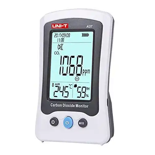 CO2-Melder Kedelak UNI-T A37 Kohlendioxidmonitor Tragbar