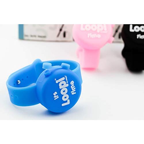 Desinfektionsarmband LullyLu Loopi – by ™ Selfcare (Blau)