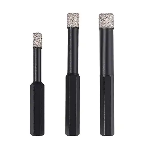 Diamantbohrer Proster Lochbohrer Hole Drill Bits 3 STÜCKE Set