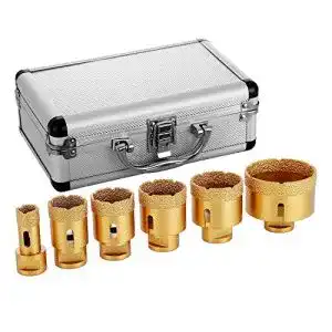 Diamantbohrkrone Mophorn Diamant Lochsäge 6 PCS Set