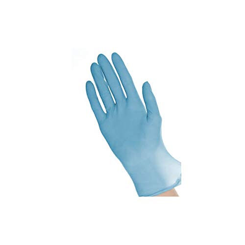 Einmalhandschuhe (blau) MW Nitril-Handschuhe 100 Stück Spender