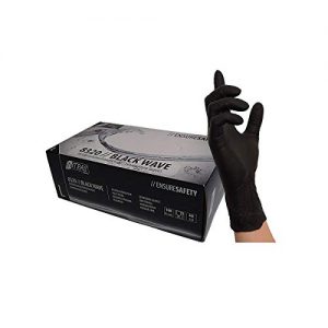 Einmalhandschuhe (S) NITRAS Medical Schwarze Nitril Handschuhe