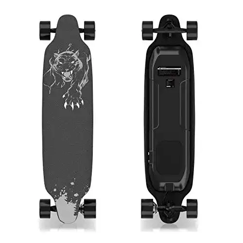 Die beste Elektro-Skateboard GeekMe mit Fernbedienung, 400-W-Longboard 2026 Test Bestseller Elektro-Skateboard GeekMe mit Fernbedienung, 400-W-Longboard