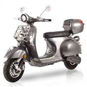 Elektroroller elrofu Classico Li, Windschild, 3000 Watt, Elektro-Roller