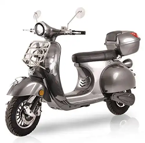 Elektroroller elrofu Classico Li, Windschild, 3000 Watt, Elektro-Roller