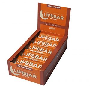 Energieriegel lifefood lifebar Aprikose, 15er Pack (15 x 47 g)
