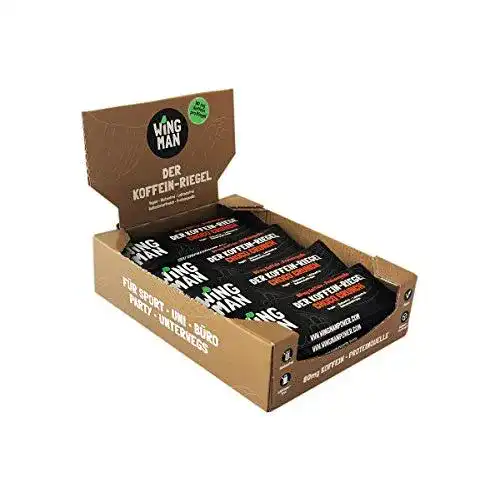 Energieriegel WINGMAN Koffein – Riegel Choco Crunch-Geschmack