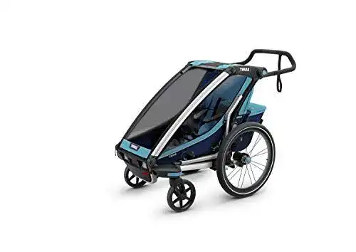 Fahrradanhänger Thule Baby Chariot Cross 1, blau, One Size