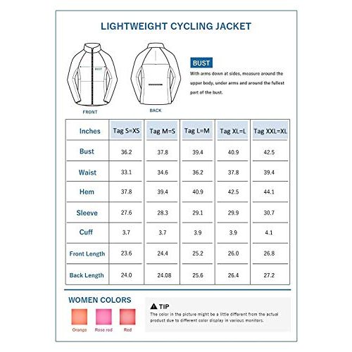 Fahrradjacke J.CARP Women’s Packable Windbreaker Jacket