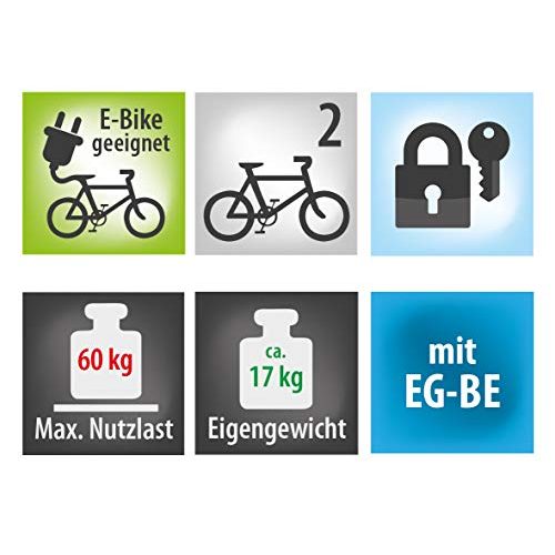 Fahrradträger EUFAB 11521 Heckträger Premium ll