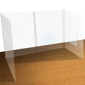 Faltbarer Spuckschutz Maytop Tischtrenner Schreibtischteiler