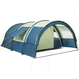 Familienzelt CampFeuer Tunnelzelt Multi Zelt für 4 Personen | riesig