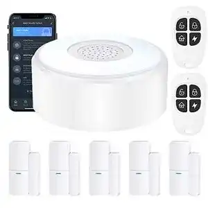 Fensteralarm AGSHOME Alarmanlage Mit Lauter 120db Sirene